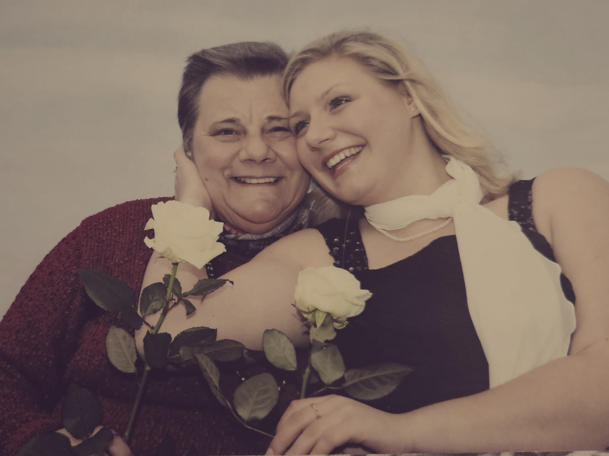 Sara Gettemans en mamy